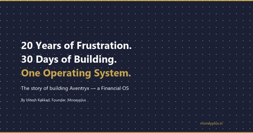 Building Aventryx - the story behind MoneyPlus CRM